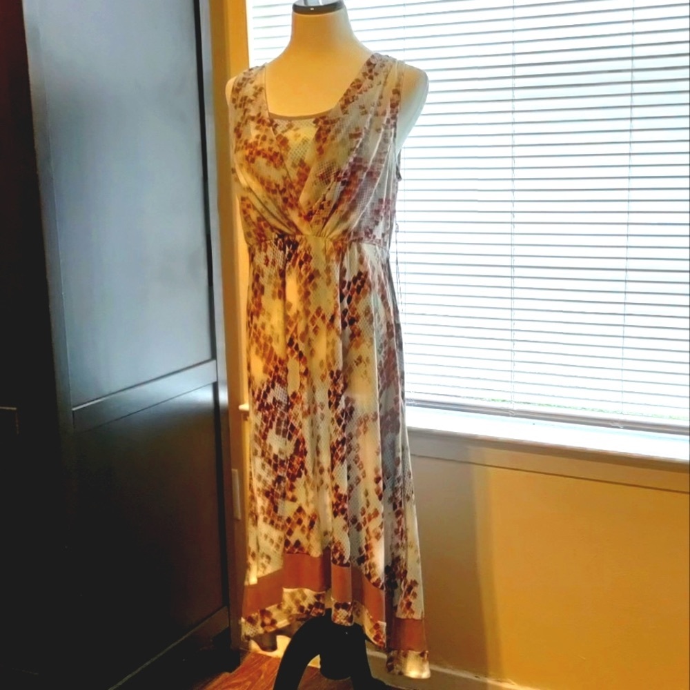 Simply Vera Vera Wang Sleeveless High-Low Dress Size Large
